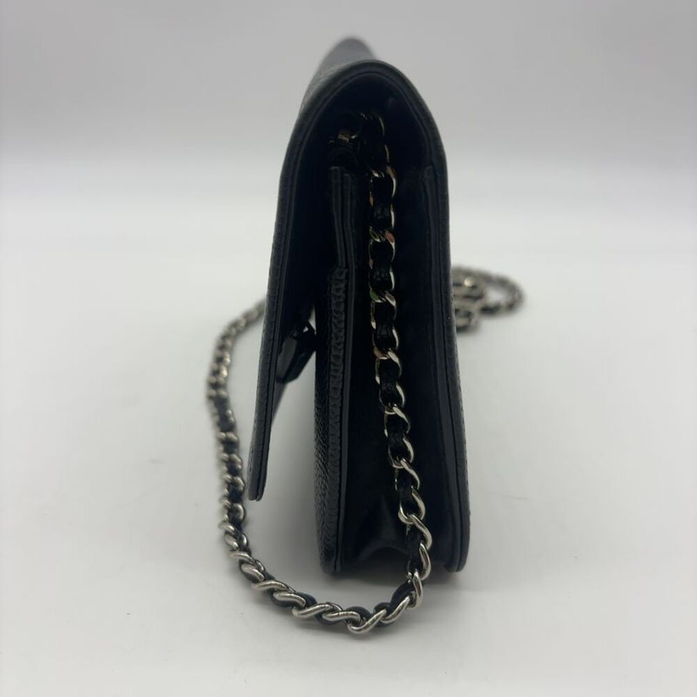 CHANEL Caviar Leather Wallet on Chain - Picture 5 of 8